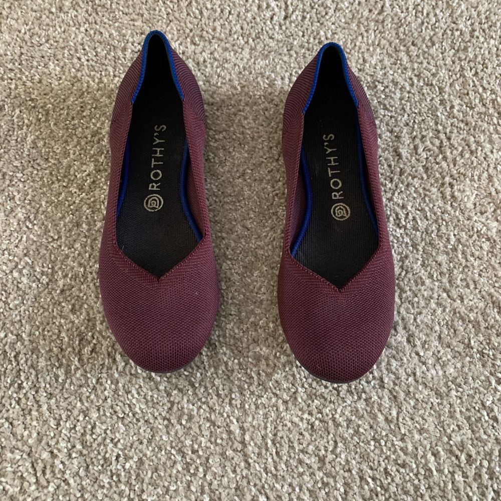 Rothys Purple Ballet Flat